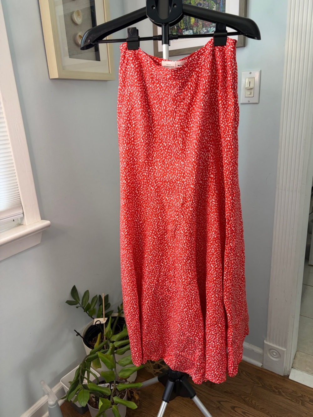 Anthropologie Moglea Dappled Maxi Skirt size 8